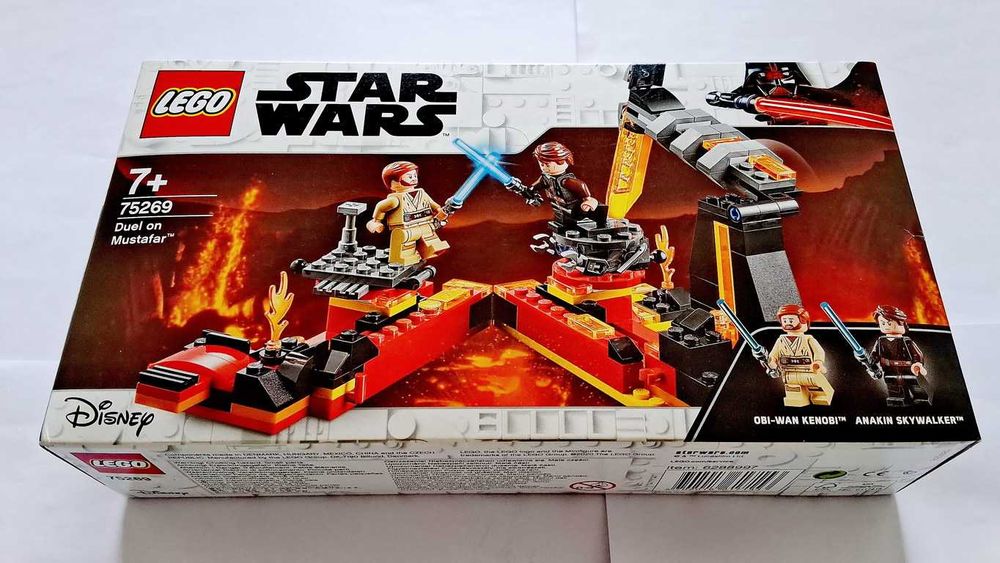 Lego Star Wars 75246 Duel on Mustafar selado