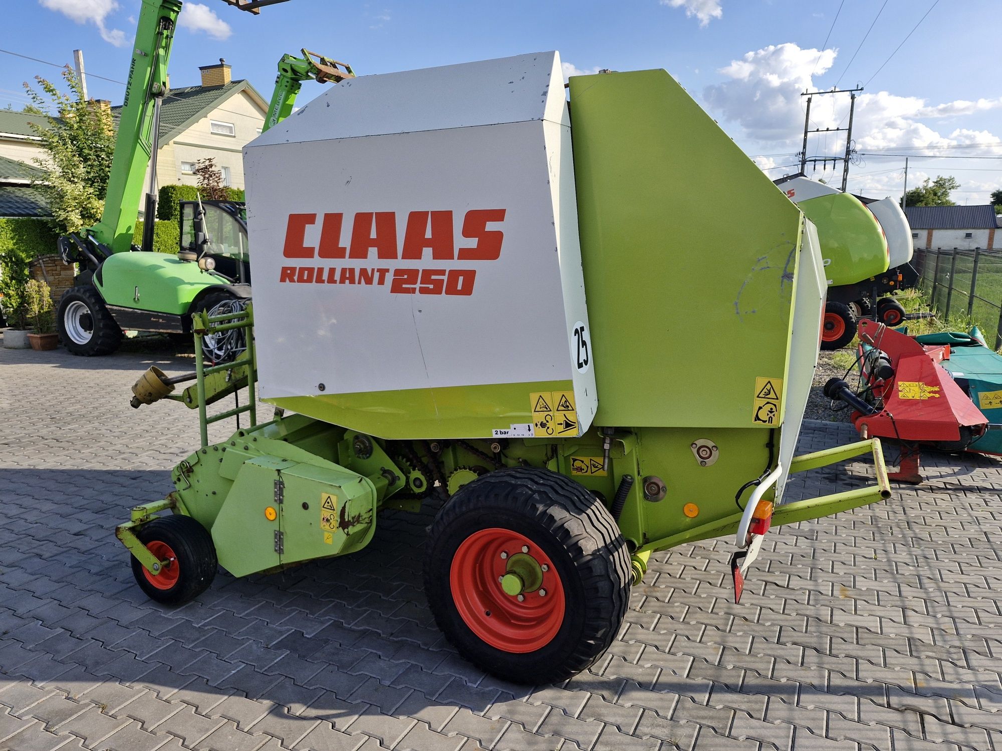 Prasa rolująca Claas Rollant 250 Rotor Siatka Sznurek