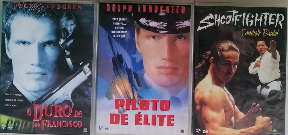 Filmes de acção - dvd