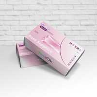Рукавички нітрилові MediOk ROSE SAPPHIRE розмір XS/S/M (50 пар) рожеві