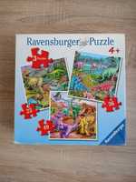 Puzzle dla dzieci Ravensburger z dinozaurami