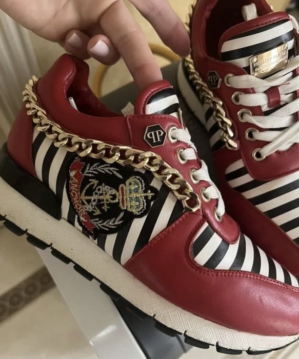 Кроссовки philipp plein 39размер 25,5 см