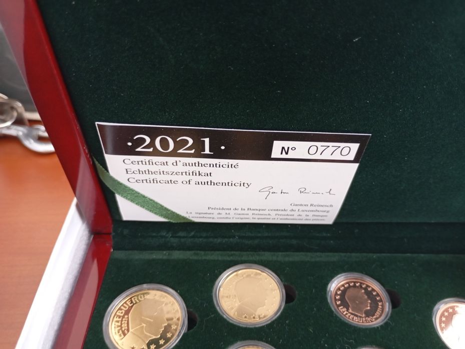 Cofre Luxemburgo Set Proof 2021