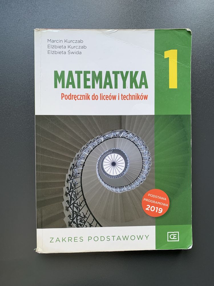 Matematyka klasa 1 zakres podstawowy