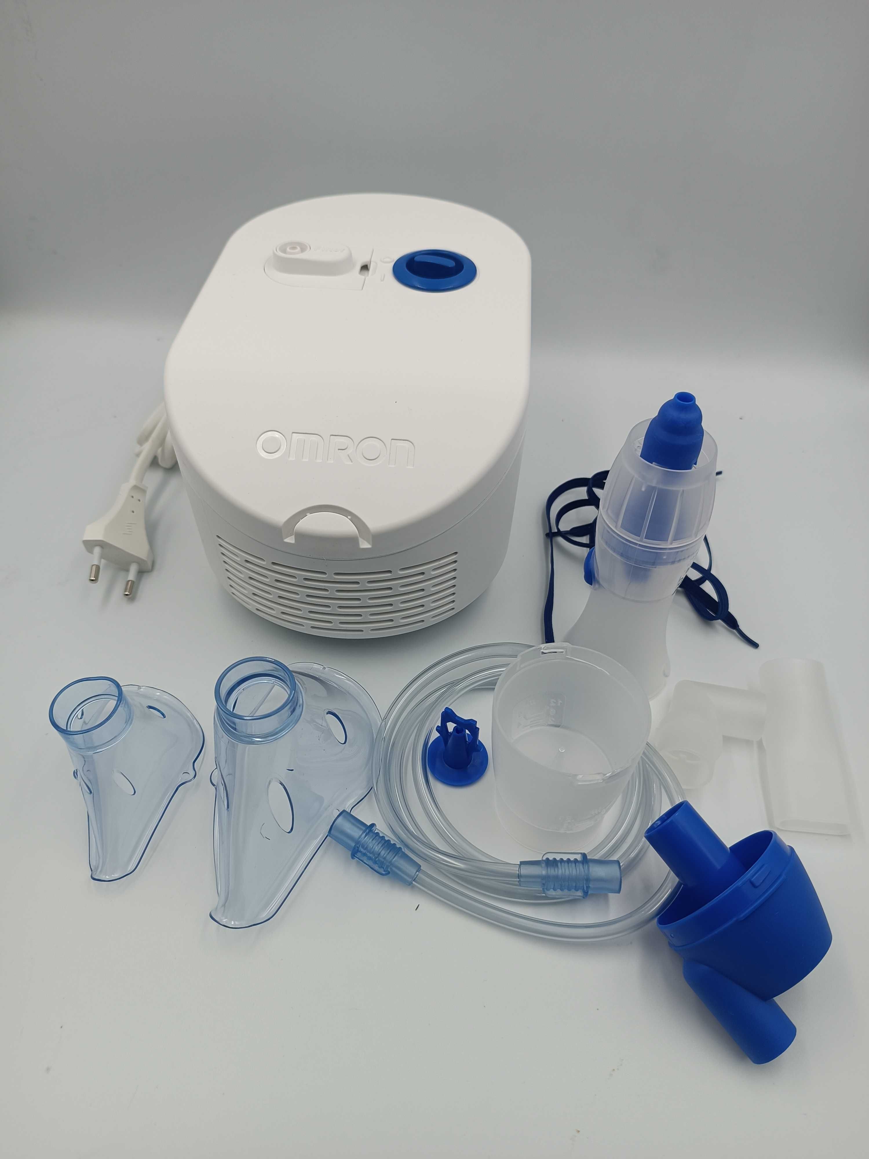 Inhalator kompresorowy Omron X102 Total 2w1 biały