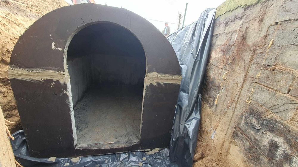 Szambo betonowe 10m3 zbiornik betonowy zbiornik na deszczówkę piwnica