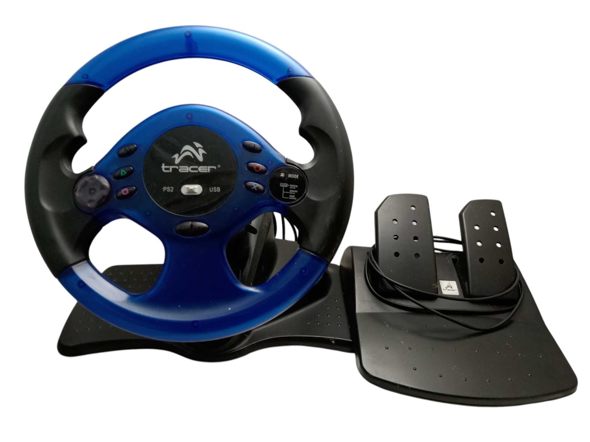 Kierownica do PC / PS2 Tracer TRK-V8 EXTREME SPEED