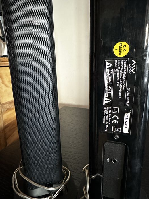 Colunas som My Way Soundbar
