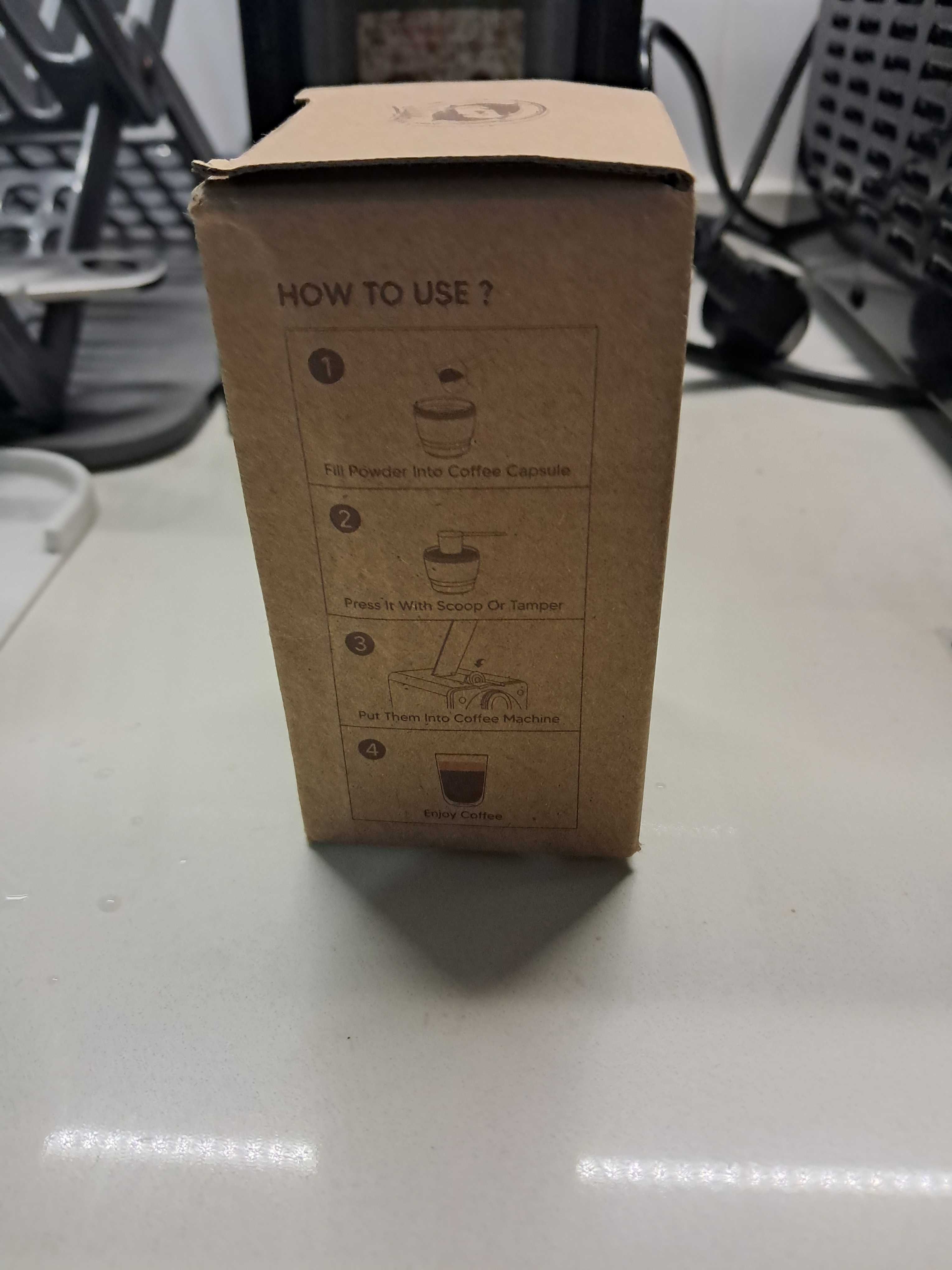 Cápsulas de café reutilizáveis