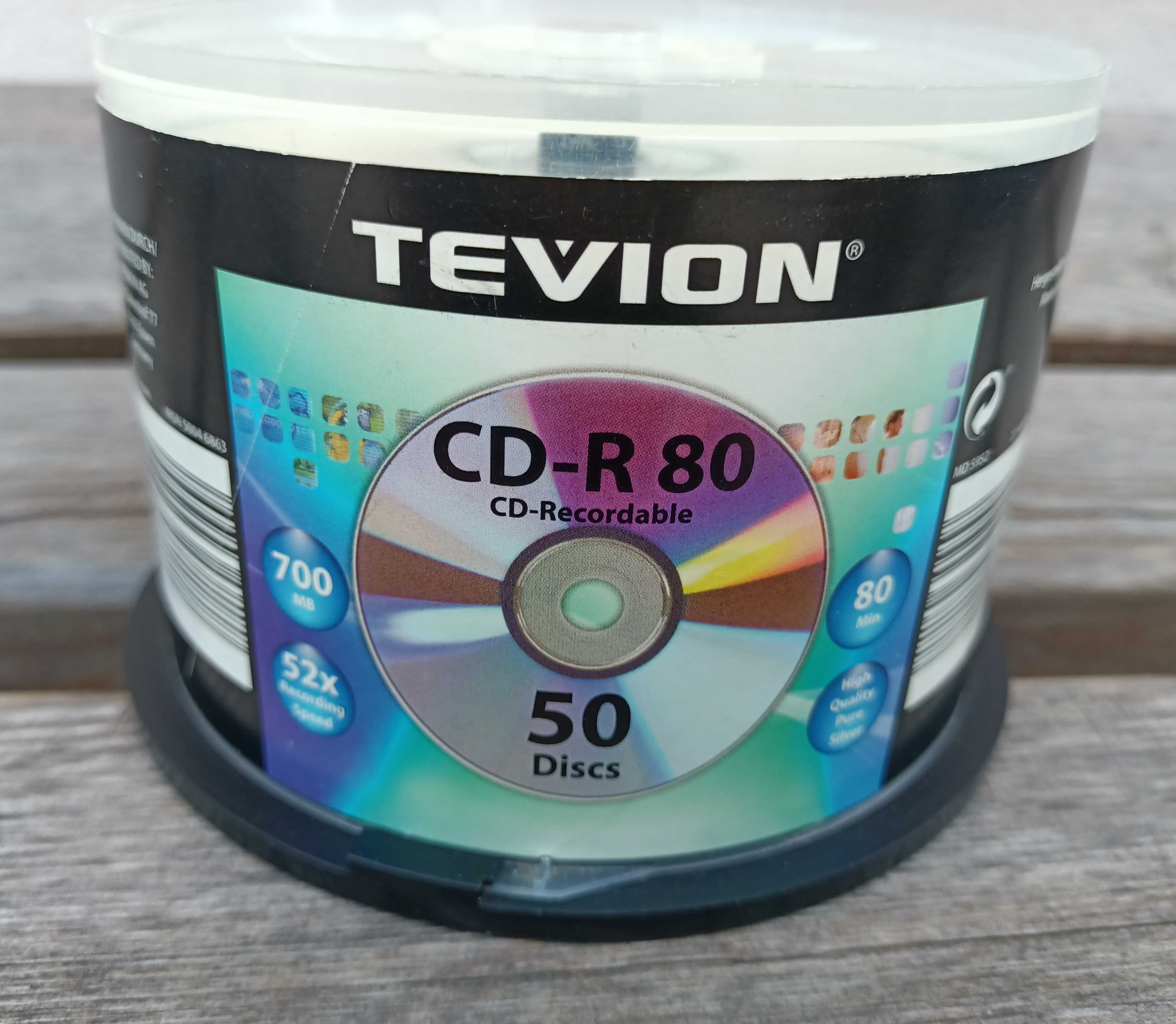 Płyty CD-R 80 700mb Tevion 40szt. nowe