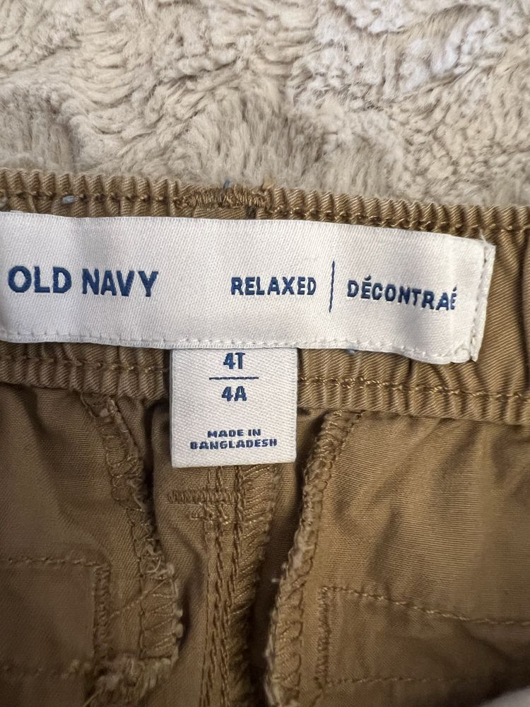 Легкі бавовняні штани Old Navy 104 розмір на 4 роки