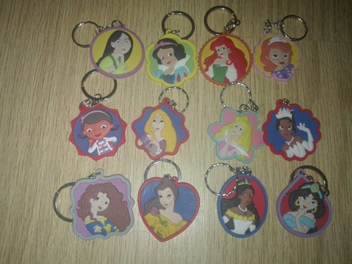 Porta chaves Princesas Disney - novo
