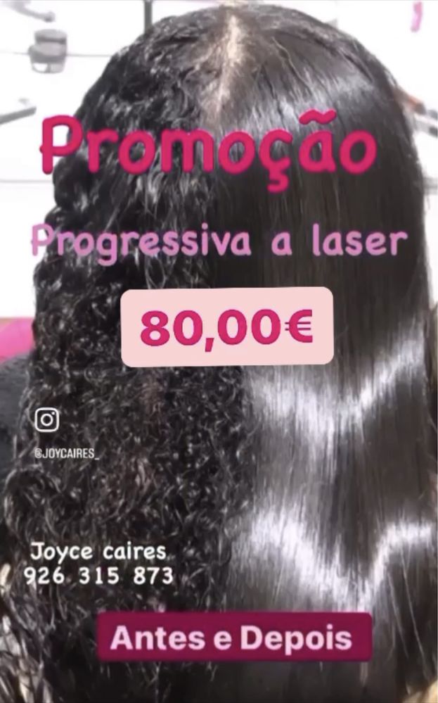 Madeixas e progressica laser