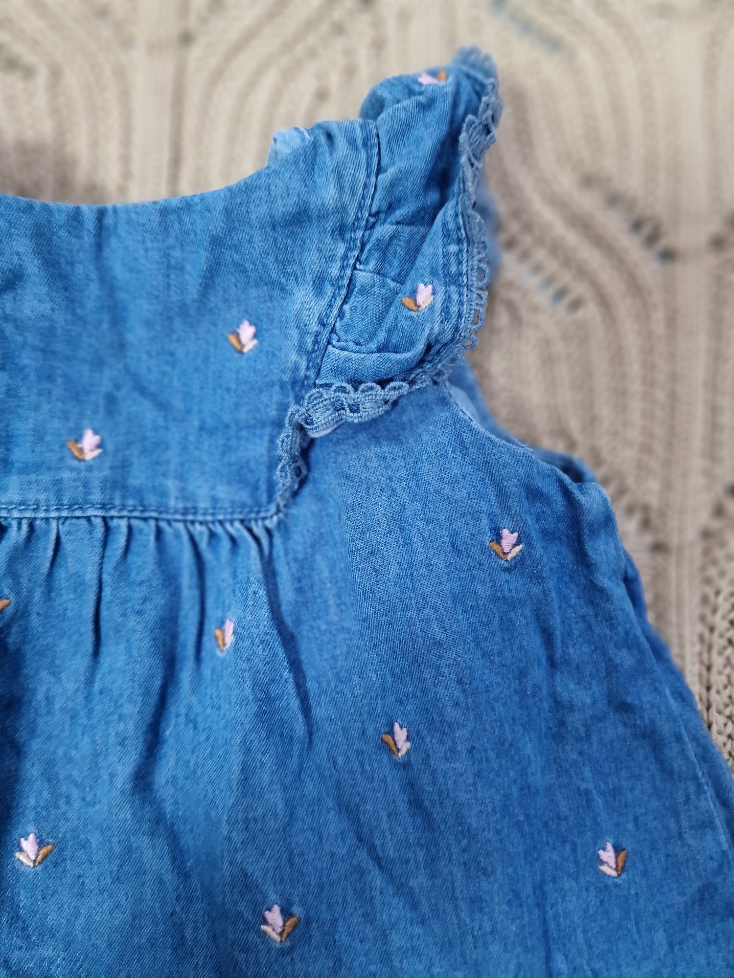 Komplet Zara 62 tunika sukienka bloomersy