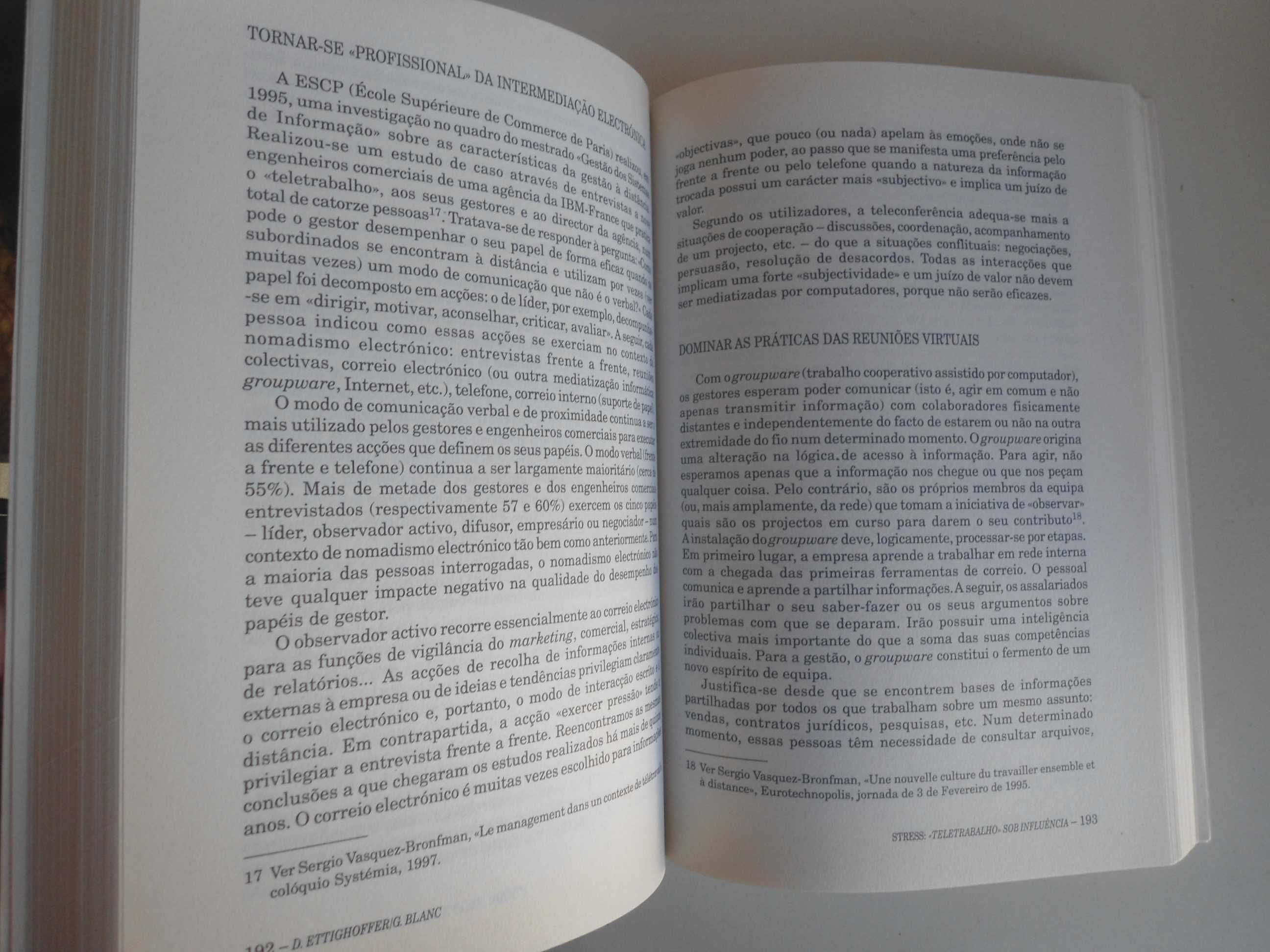 Síndrome de Cronos de Denis Ettighoffer e Gérard Blanc