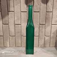 butelka kolekcjonerska kolor morski, morska wys 35 cm
