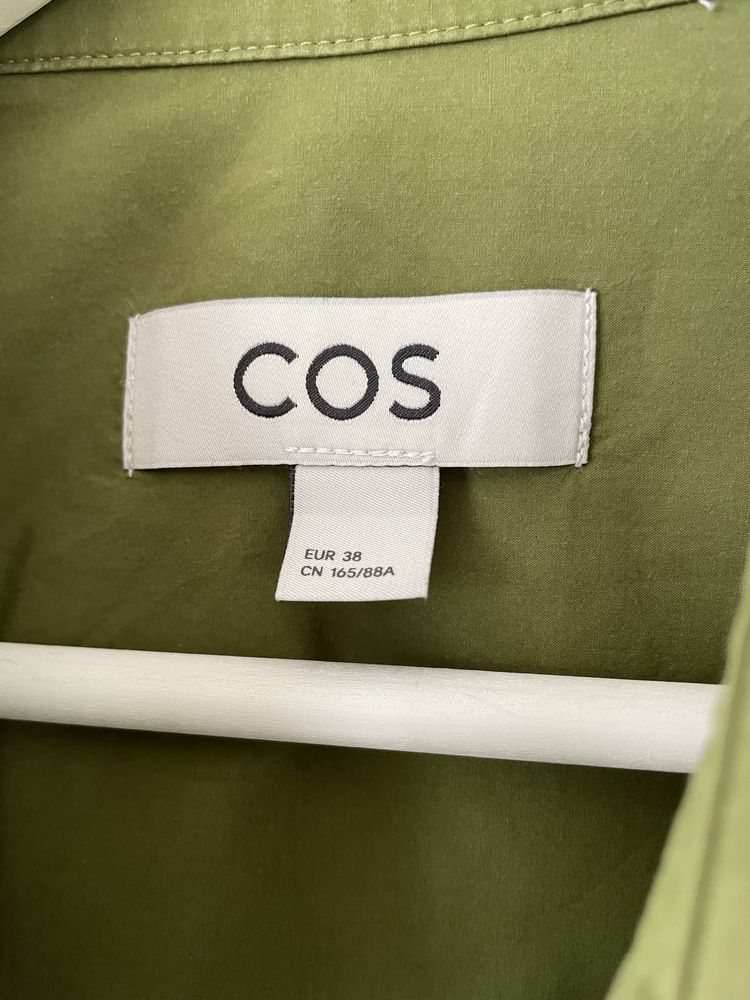 COS Zielona koszula oversize