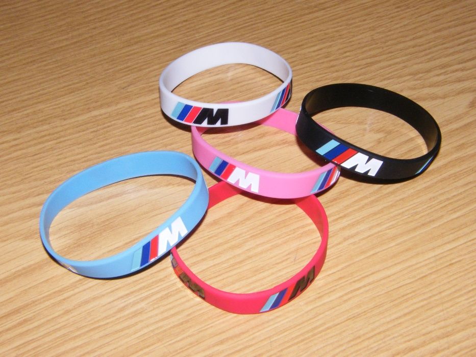 Pulseiras borracha BMW M