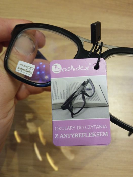 Okulary do czytania +2.50 Brandex z antyrefleksem