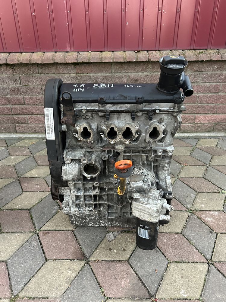 Двигун мотор 1.6 MPI BGU BSE VW Passat B6 Golf 5 Caddy Touran Jetta