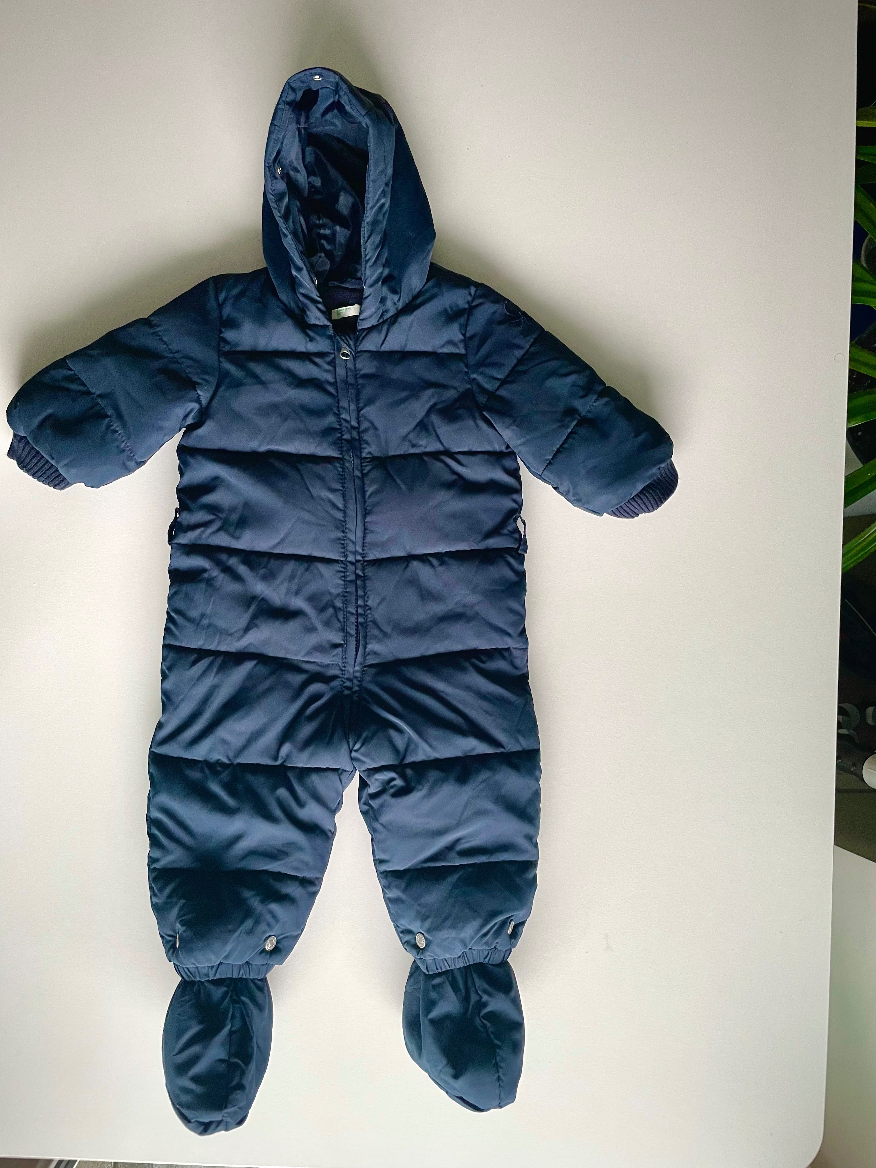 Зимовий комбінезон Benetton 3 міс (62 см)