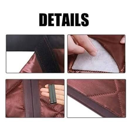 Теплозберігаюча штора на магнітах