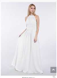 Suknia ślubna biała grecka Babaroni r. 36