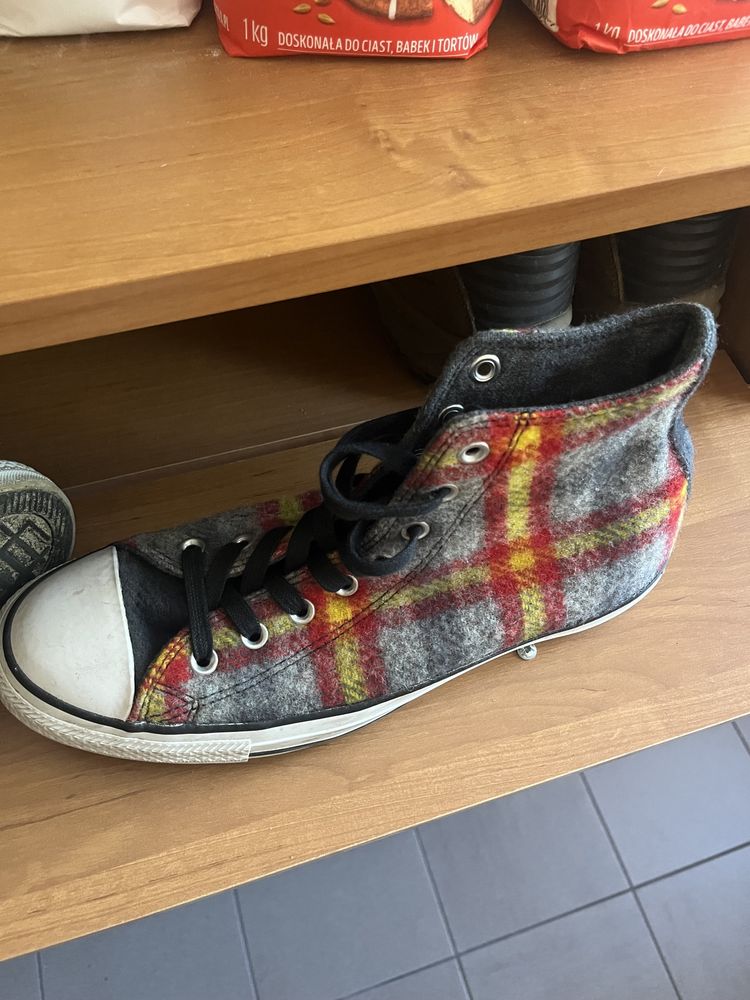 Converse ( wełniane conversy ) rozmiar 42,5 woolrich limitowane edycja