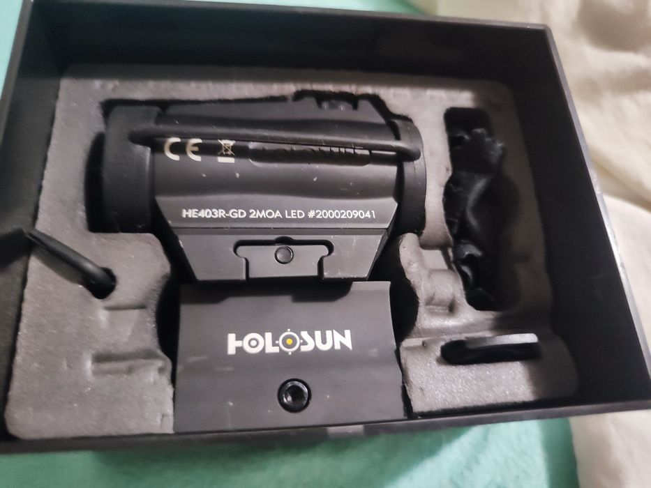 Коліматор Holosun Micro Elite HE403R-GD ПЛАНКА пікотіні