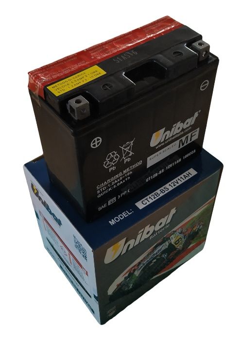 Akumulator Unibat AGM CT12B-BS YT12B-BS ET12B-BS 11Ah 180A 12V NOWY