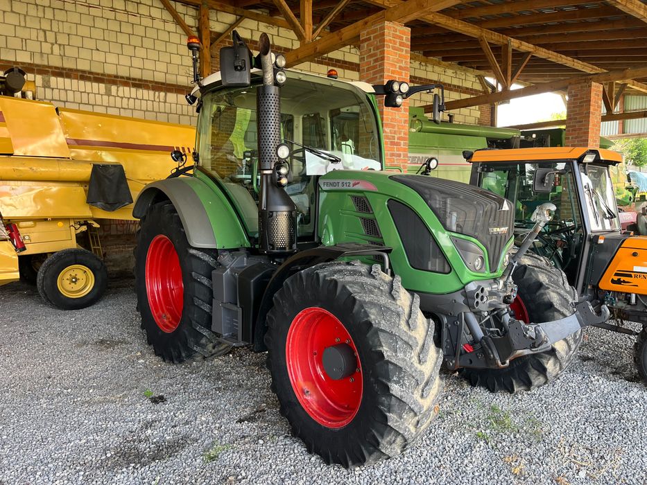 Fendt 512 VARIO 3800mth miękka oś sprowadzony TUZ Idealny stan 514 516