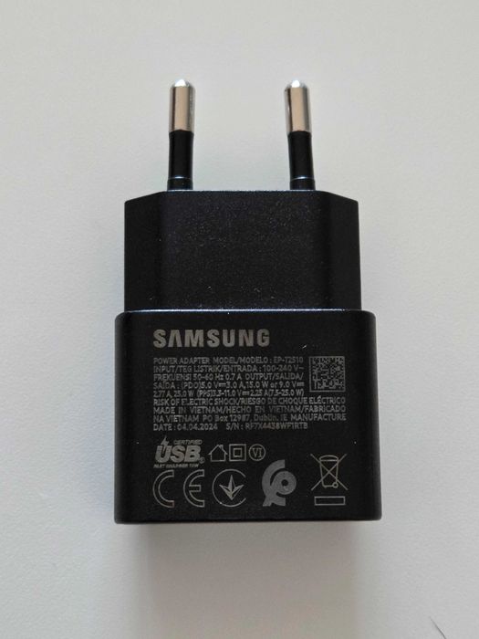 Carregador Samsung Super Fast Charging 25W