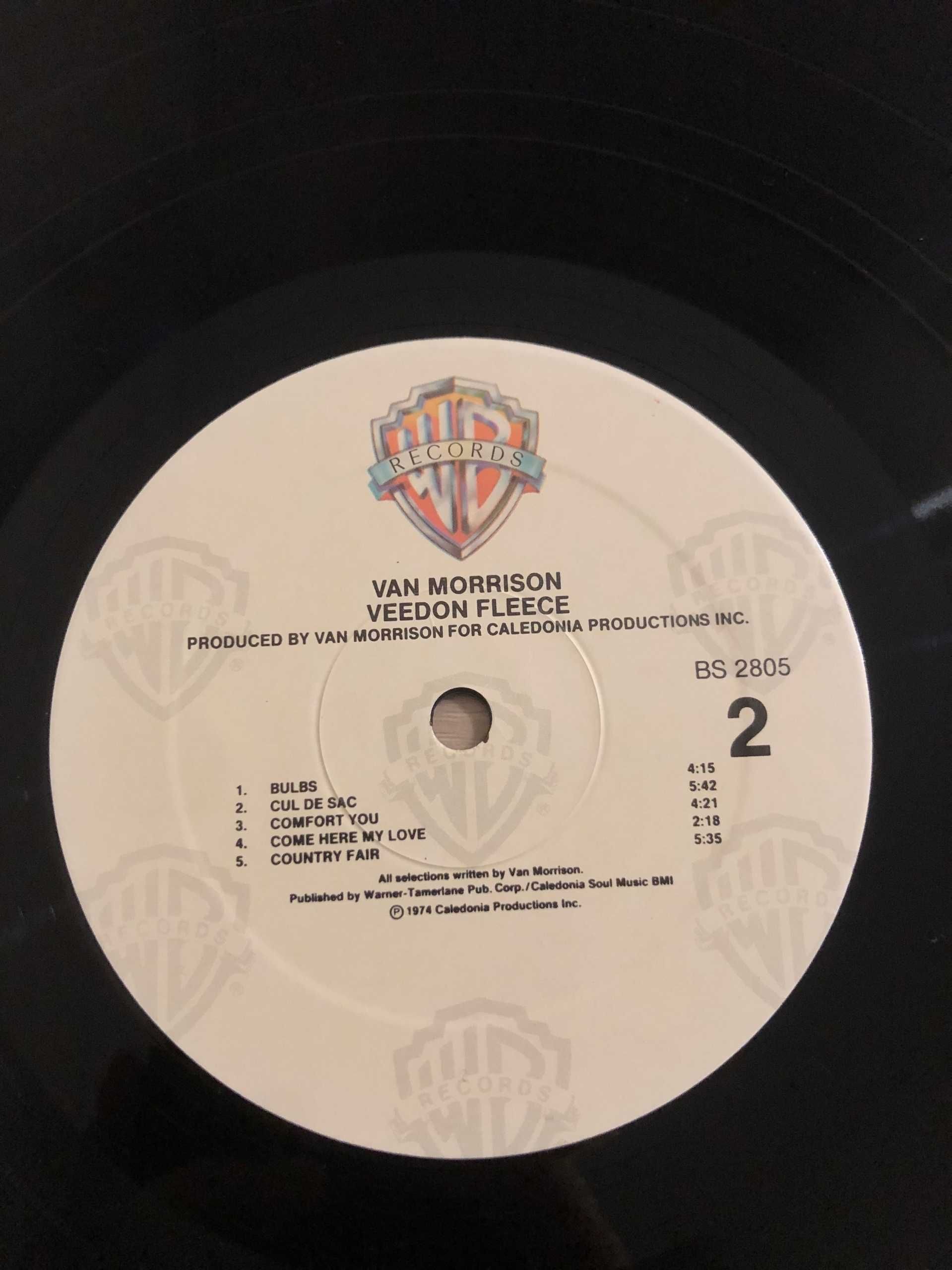 Van Morrison Veedon Fleece USA NM- LP