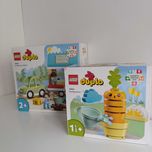 LEGO DUPLO Dom rodzinny na kółkach 10986, Rosnąca marchewka 10981