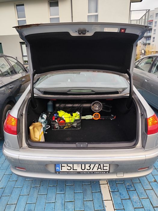 Peugeot 607 2.2 Automat LPG  Skóra, Grzane fotele, okazja