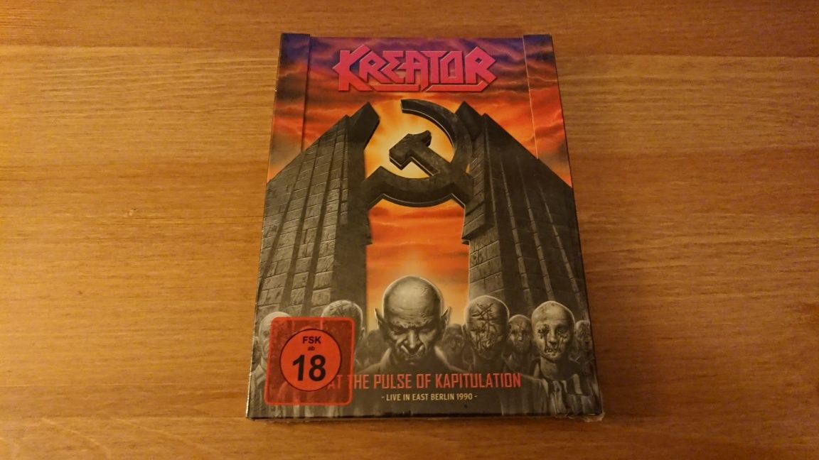 Kreator At The Pulse Of Kapitulation DVD+CD *NOWY* 2008 UNIKAT Germany