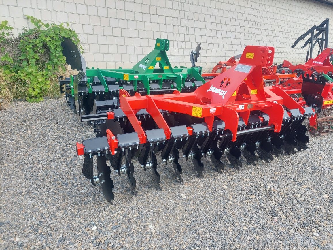 Agregat uprawowo-siewny talerzowy Janpol Uni-tech 2.5m 2.7m 3m 2025r