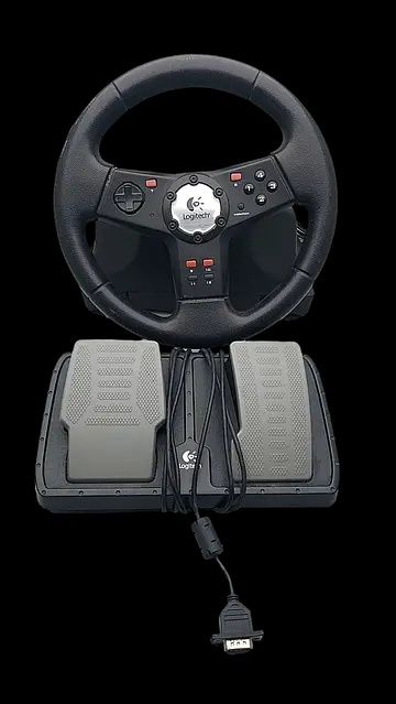 Игровий руль logitech formula vibration feedback wheel
