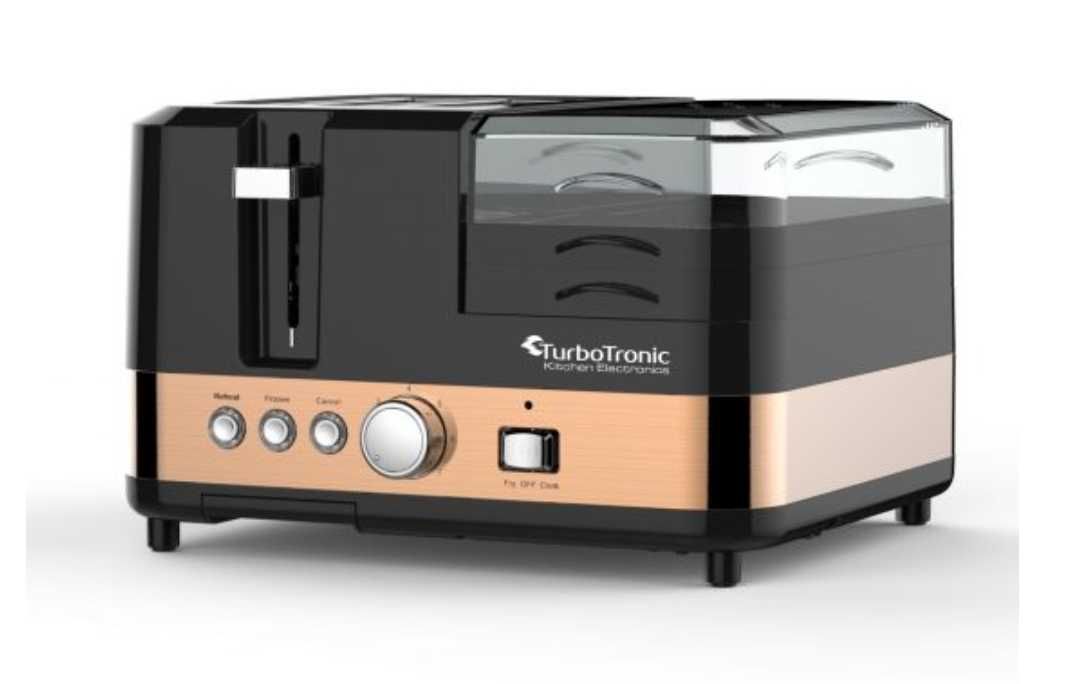 Stacja śniadaniowa jajowar toster TurboTronic