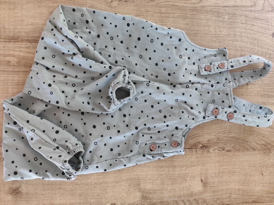 Spodnie ogrodniczki na szelkach rozmiar 98 Next