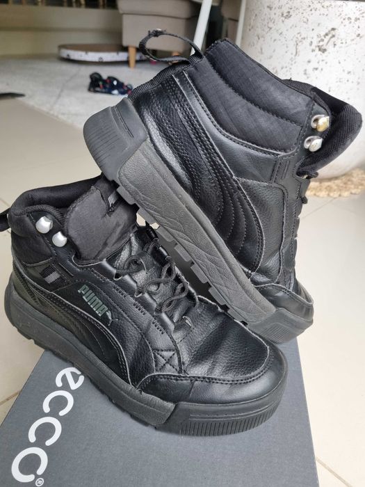 Buty Puma wysokie czarne 38 unisex