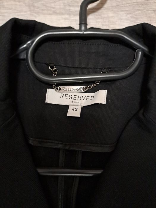 Czarna marynarka Reserved rozmiar 42