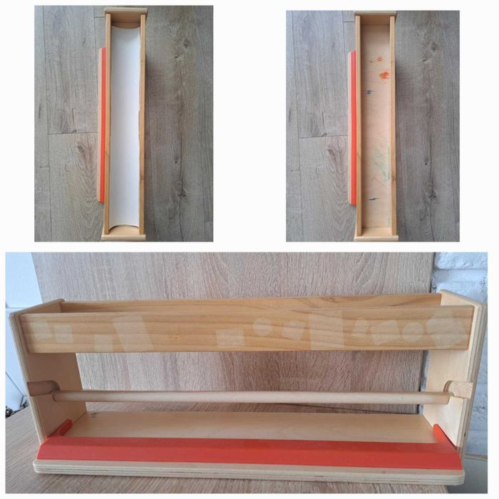 IKEA MALA Uchwyt na papier z pojemnikiem