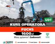 Kurs uprawnienia na FUCHS, ładowarki do złomu ładowarki przeładunkowe