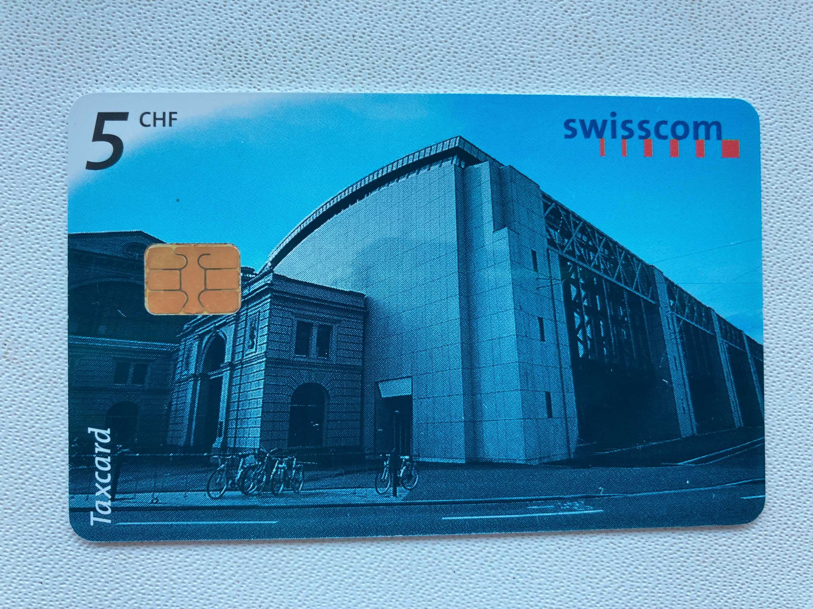 karty telefoniczne Szwajcarskie  - 5szt