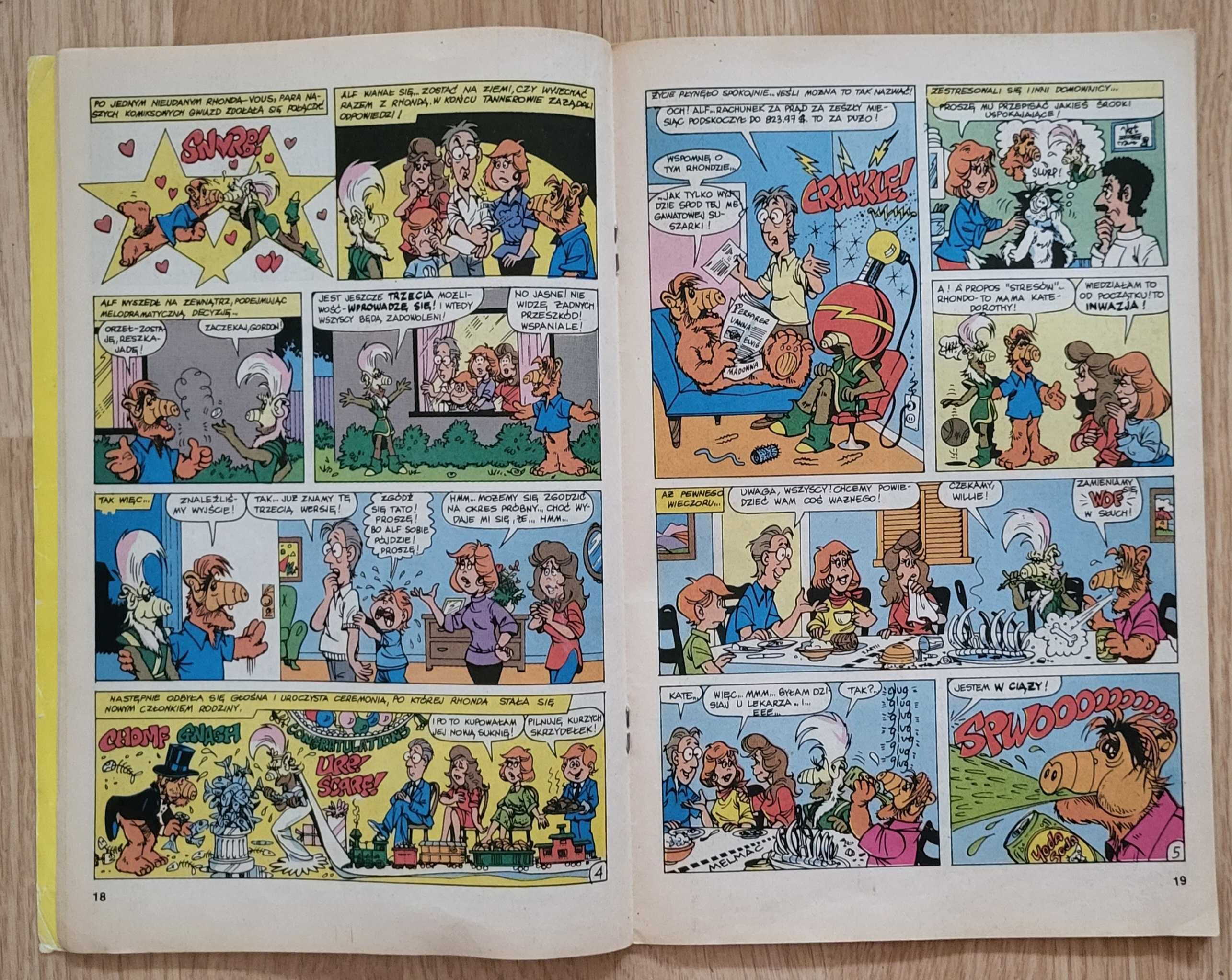 Alf nr 8/1992 - Komiks TM-Semic