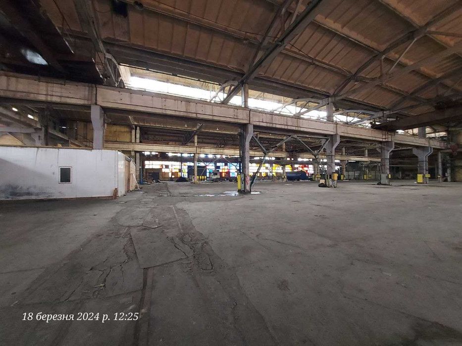 Виробн.-складське 3500м2, крани 10т, заїде фура, Н-10м, велика потужн.