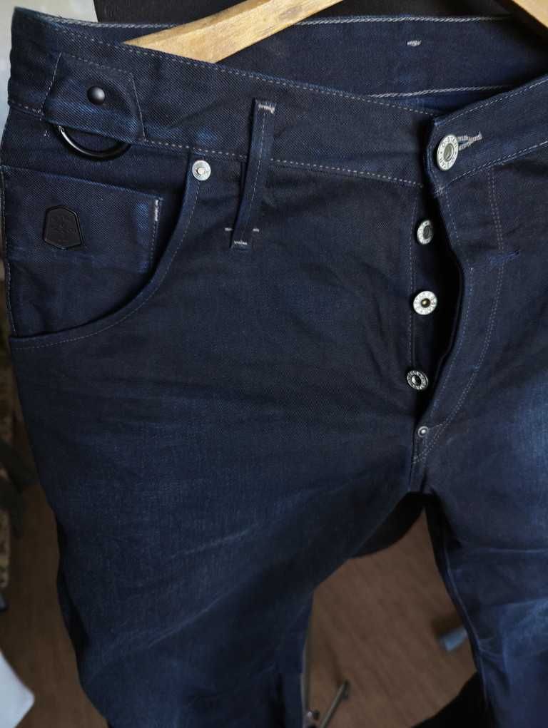 Джинсы G-star New Riley 3d loose tapered jeans Holland w30 navy.