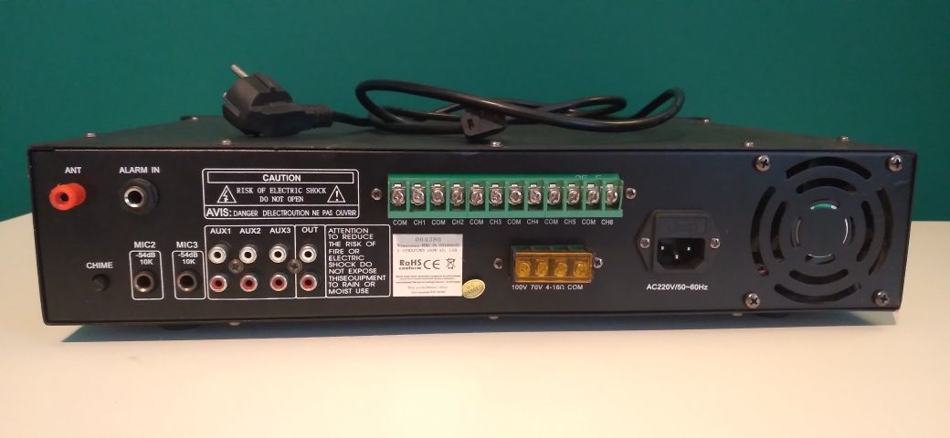 Підсилювач звуку ZB-1006-SD 100W