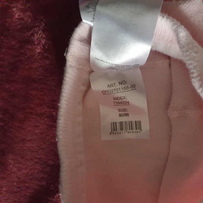 Ubranka dla dziewczynki r. 80 (10 szt)